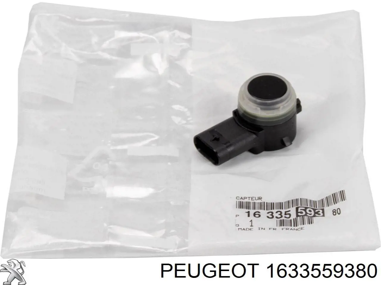 Sensor De Alarma De Estacionamiento(packtronic) Delantero/Trasero Central 1633559380 Peugeot/Citroen