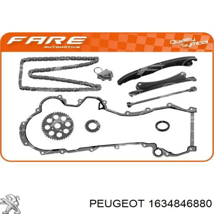 Ремкомплект ГРМ Peugeot/Citroen 1634846880 цена, от 128.98 USD