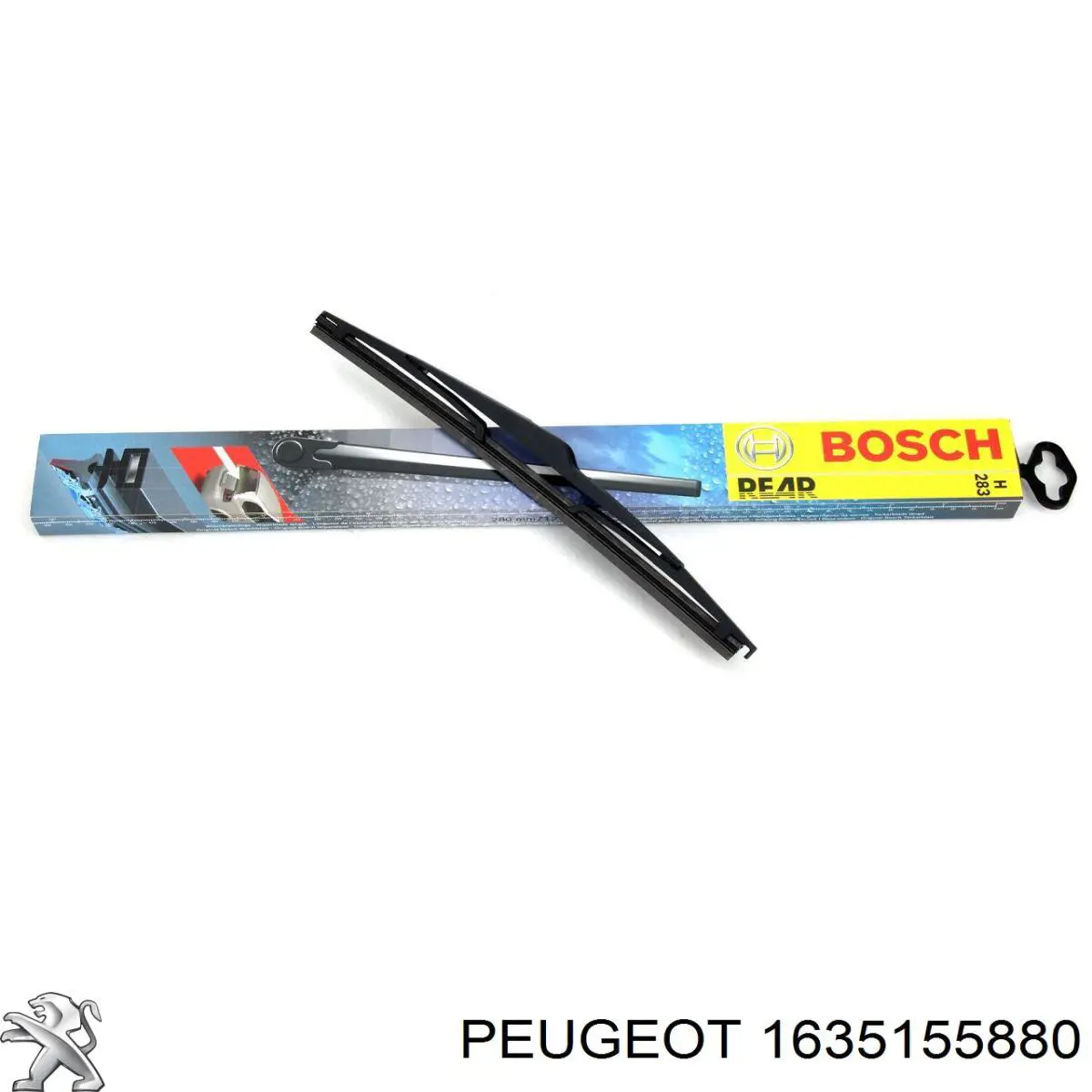 дворник заднего стекла Peugeot/Citroen 1635155880 цена, от 5.20 USD