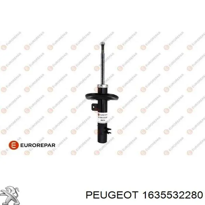 Амортизатор передней подвески левой Peugeot/Citroen 1635532280 цена, от 32.66 USD