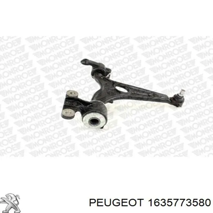Правый рычаг передней нижней подвески Peugeot/Citroen 1635773580 цена, от 60.24 USD