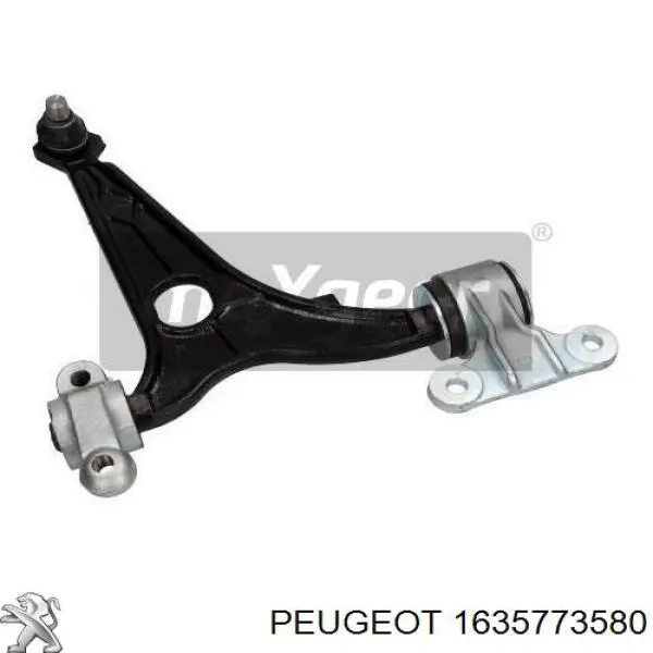 Купить 1635773580 Peugeot/Citroen Нижний правый рычаг передней подвески