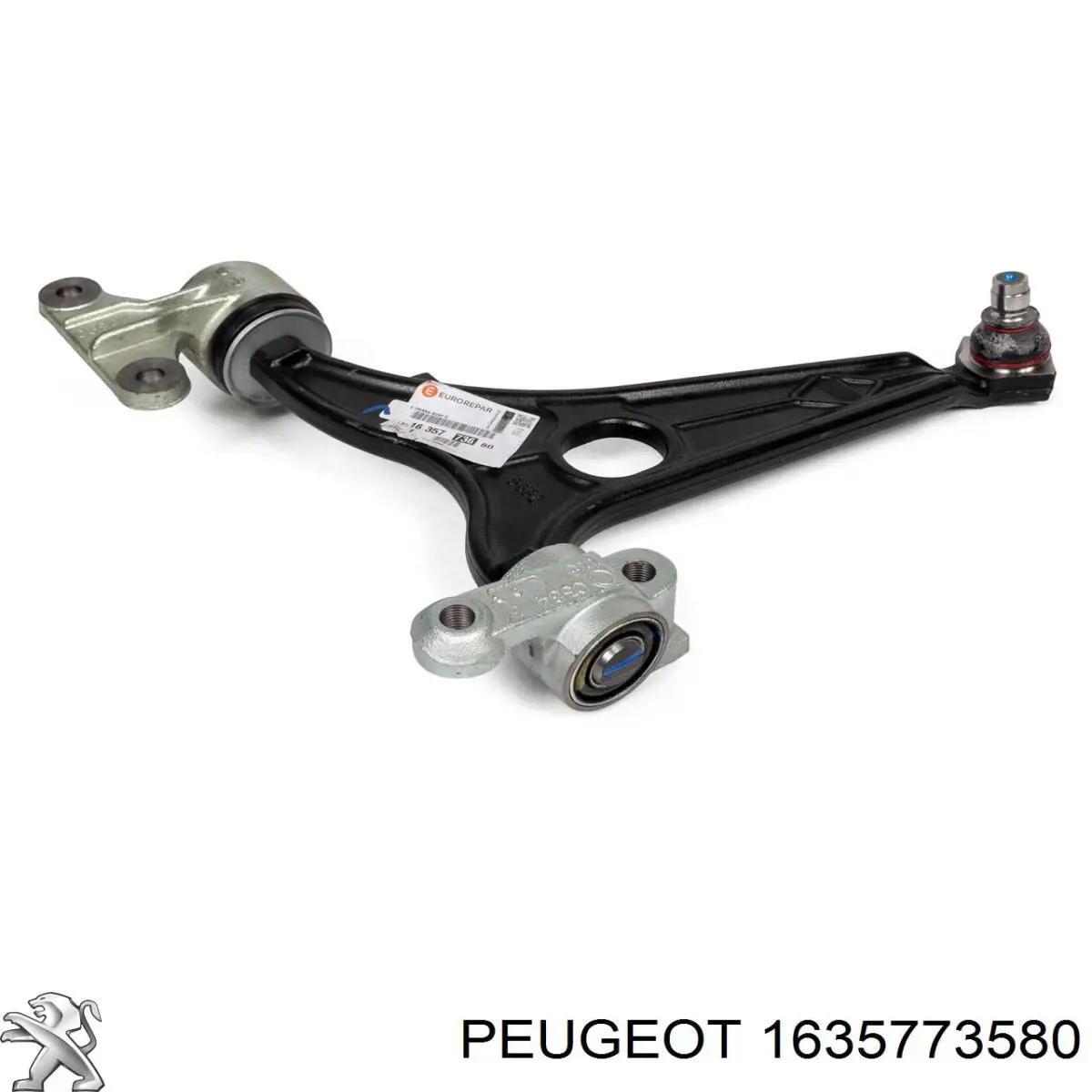 1635773580 Peugeot/Citroen правый рычаг передней нижней подвески