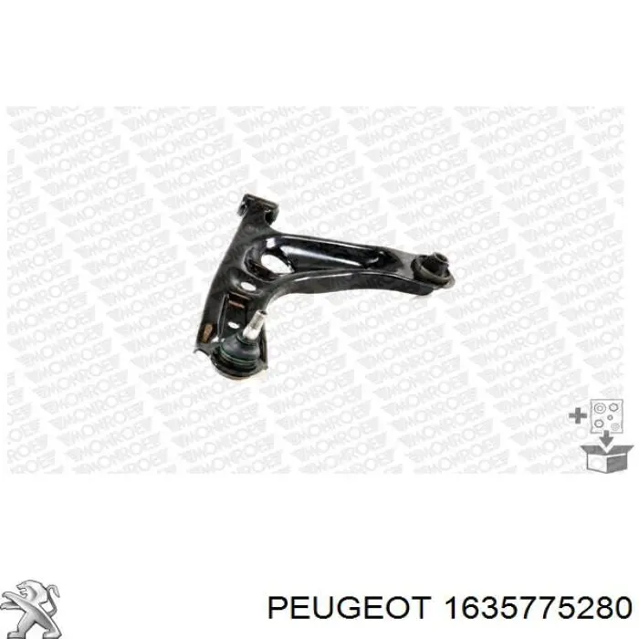 Сайлентблок передней подвески Peugeot/Citroen 1635775280 цена, от 11.69 USD