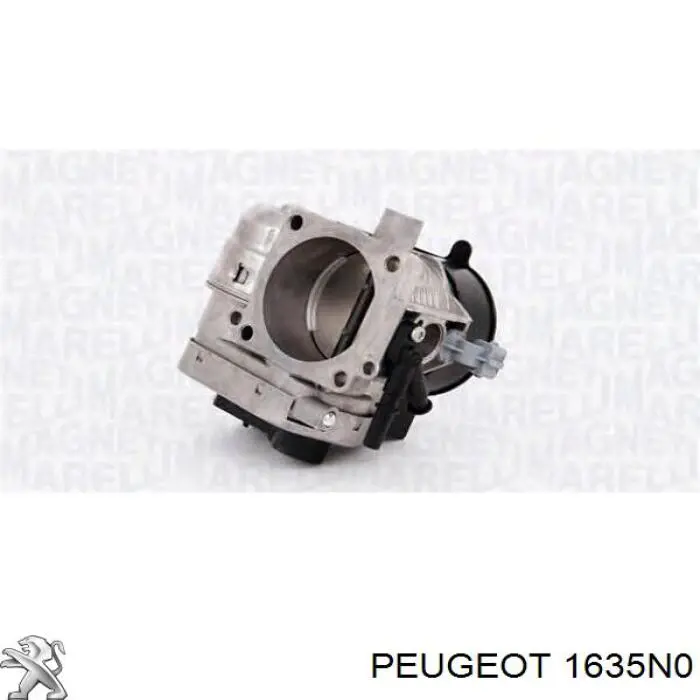 Дроссельная заслонка в сборе Peugeot/Citroen 1635N0 цена, от 164.33 USD