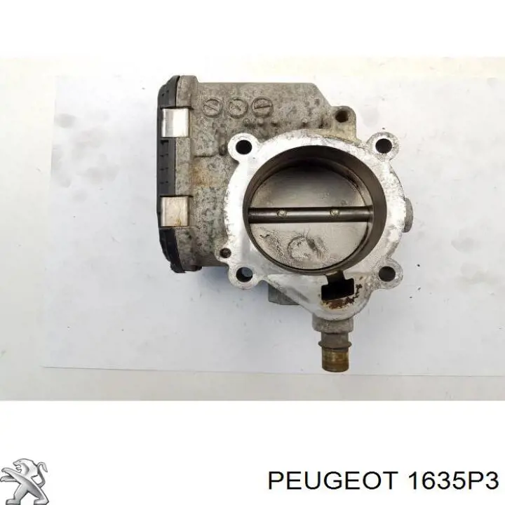 1635P3 Peugeot/Citroen válvula de borboleta montada
