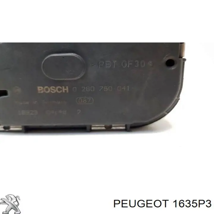 Дроссельная заслонка в сборе Peugeot/Citroen 1635P3 цена, от 25.31 USD