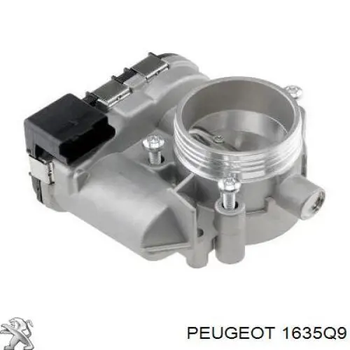 Compre 1635Q9 Peugeot/Citroen Válvula de borboleta montada