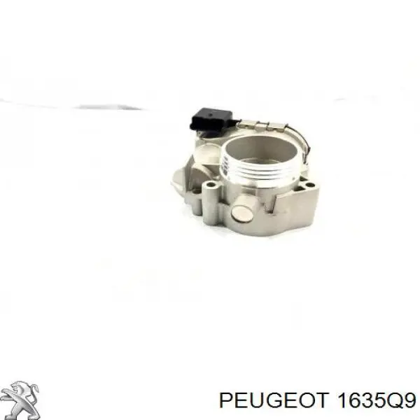 Válvula de borboleta montada 1635Q9 Peugeot/Citroen