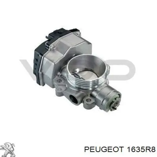 Дроссельная заслонка в сборе Peugeot/Citroen 1635R8 цена, от 121.41 USD