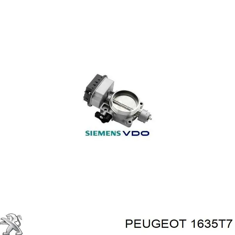 Дроссельная заслонка в сборе Peugeot/Citroen 1635T7 цена, от 203.16 USD