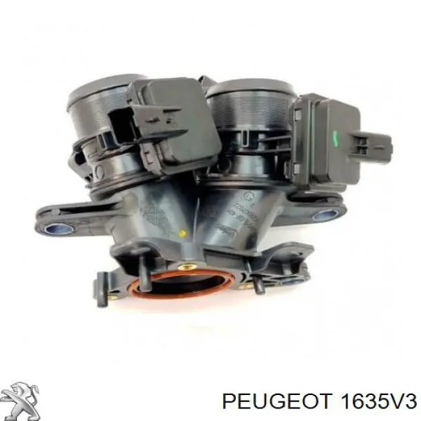 Дроссельная заслонка в сборе Peugeot/Citroen 1635V3 цена, от 132.57 USD