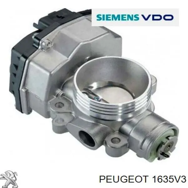 1635V3 Peugeot/Citroen Дроссельная заслонка