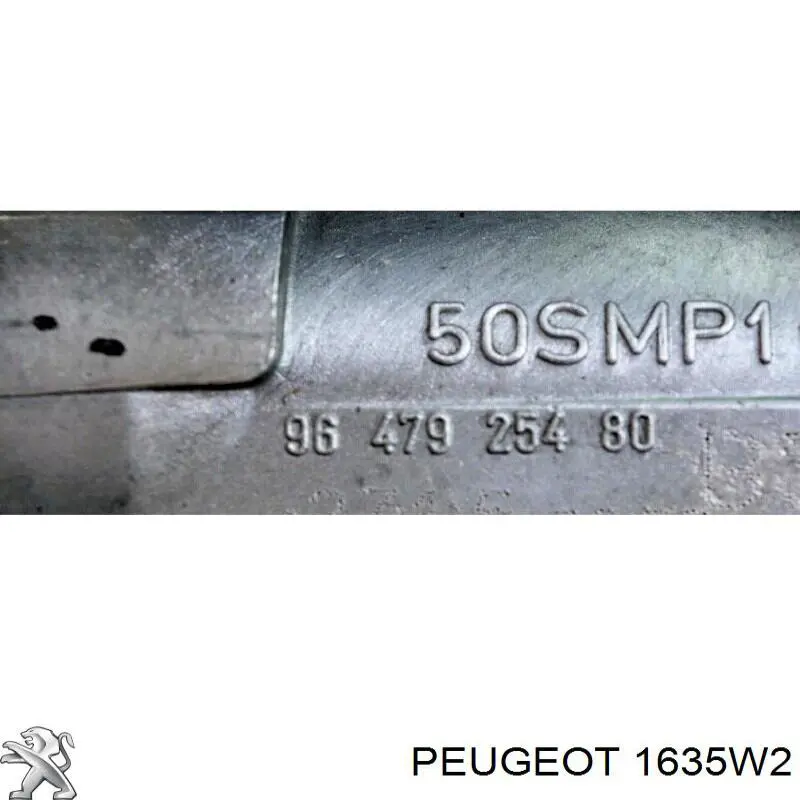 Заслонка воздушная Peugeot/Citroen 1635W2