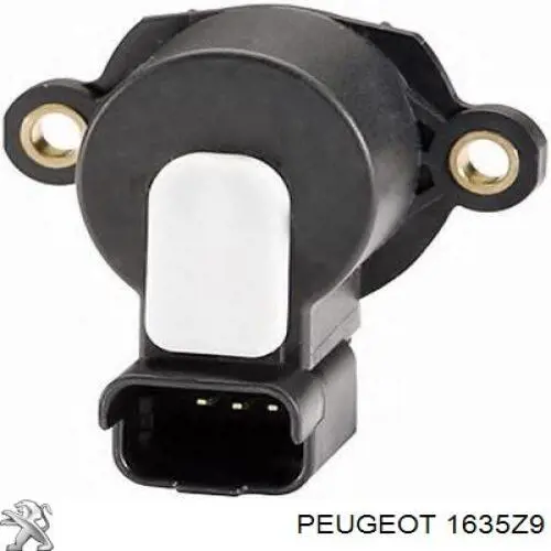 1635Z9 Peugeot/Citroen датчик положения дроссельной заслонки (потенциометр)