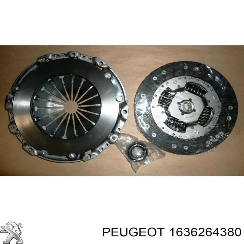 Kit de embrague (3 partes) 1636264380 Peugeot/Citroen