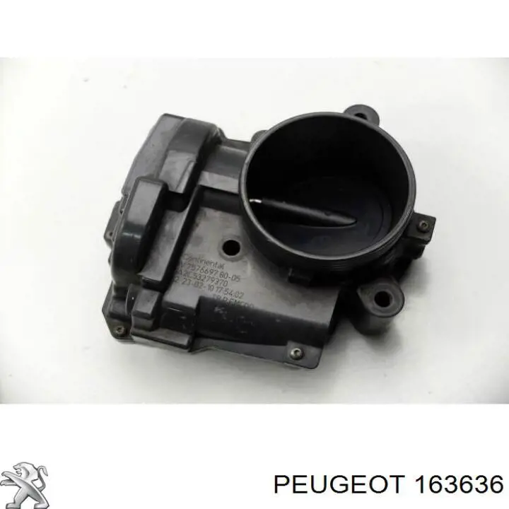 163636 Peugeot/Citroen Дроссельная заслонка