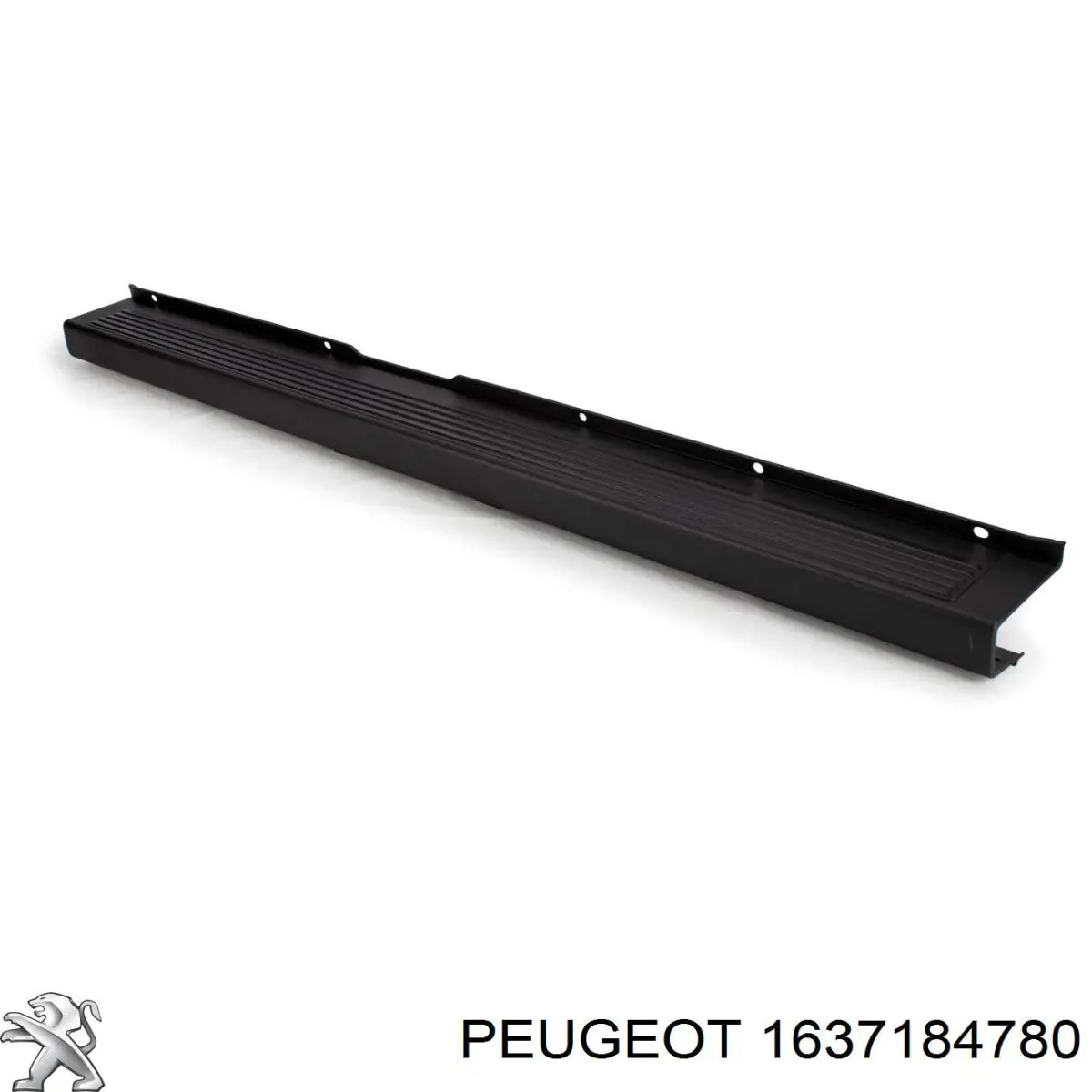 1637184780 Peugeot/Citroen бампер задний, центральная часть