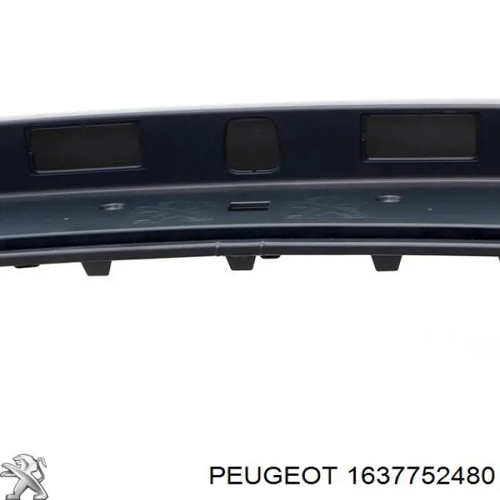 Задний бампер на Peugeot 508 II FB, FH, F3