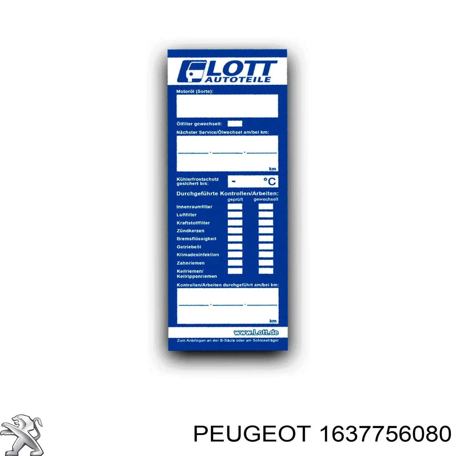 1637756080 PEUGEOT Liquido refrigerante original y equivalente