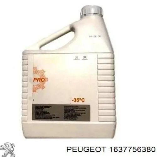 Охлаждающая жидкость Peugeot/Citroen 1637756380