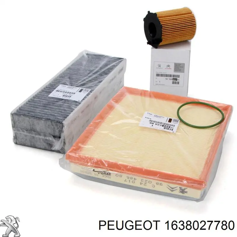 Compre 1638027780 Peugeot/Citroen Filtro de ar