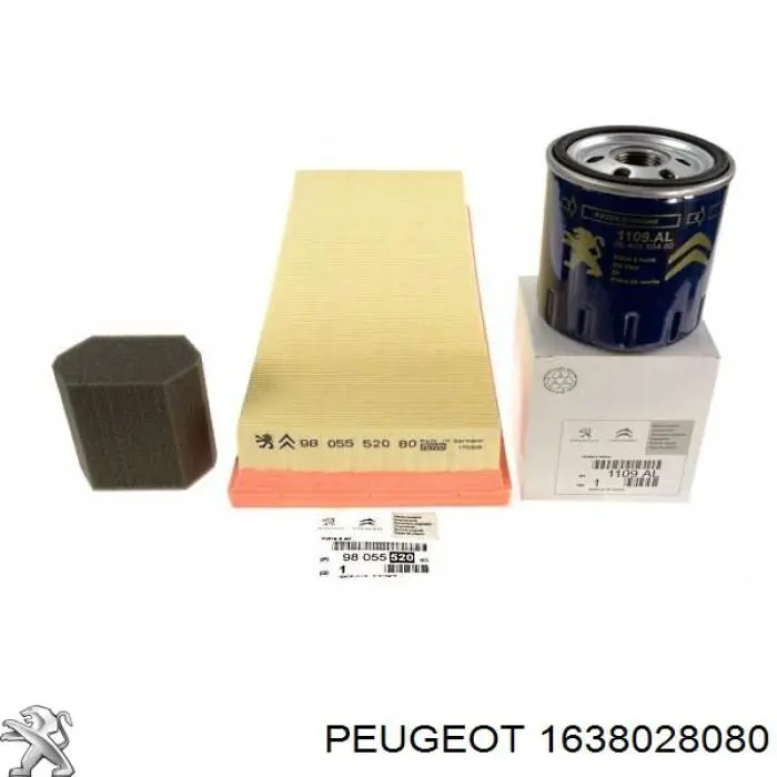 Элемент воздушного фильтра Peugeot/Citroen 1638028080 цена, от 16.82 USD