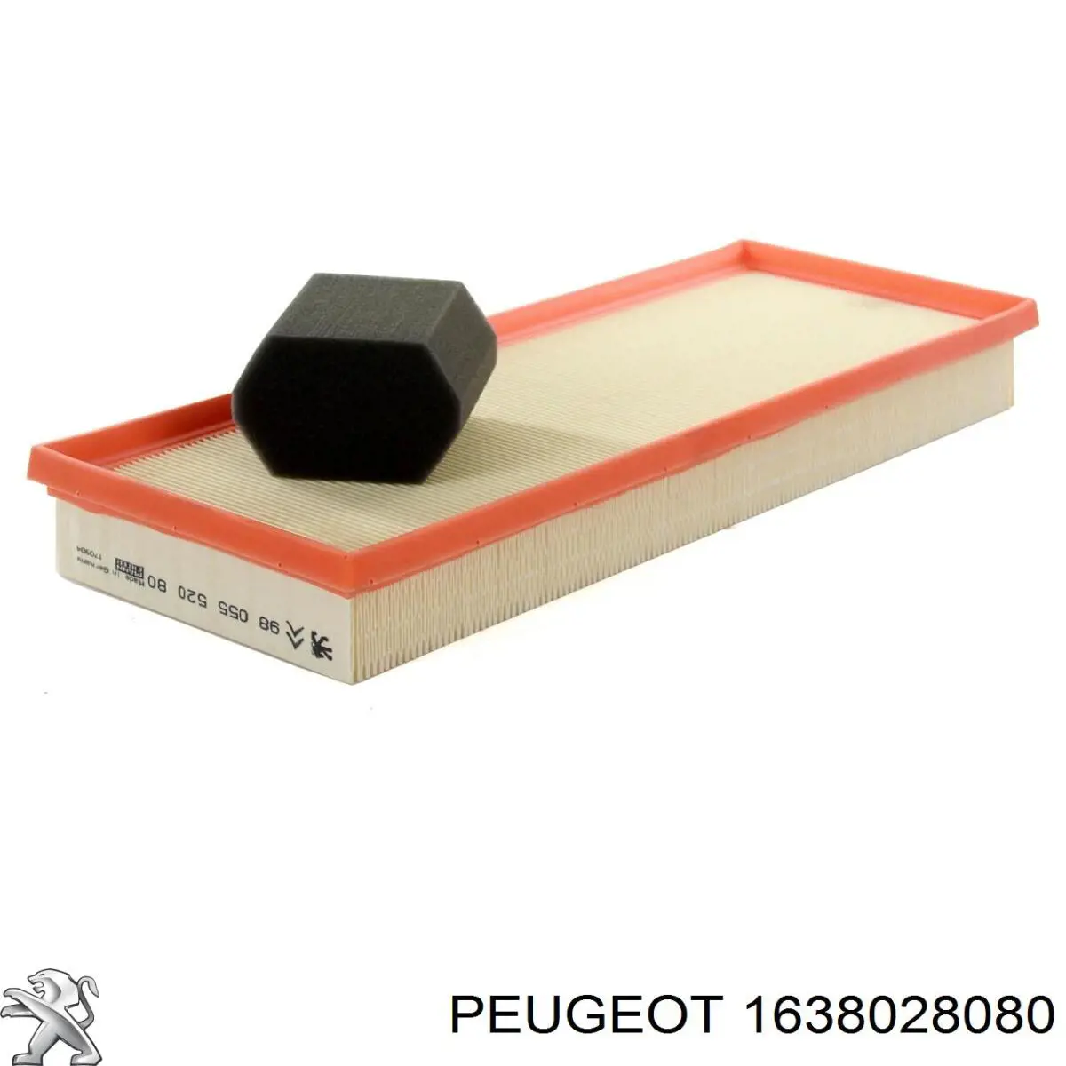 Воздушный фильтр 1638028080 Peugeot/Citroen