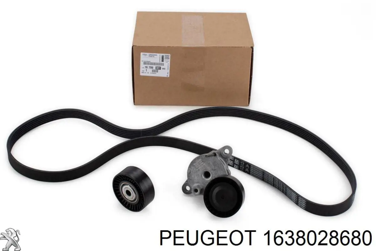 1638028680 Peugeot/Citroen Ролик приводного ремня, паразитный