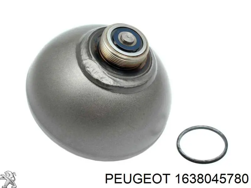 Гидроаккумулятор системы амортизации задний 1638045780 Peugeot/Citroen