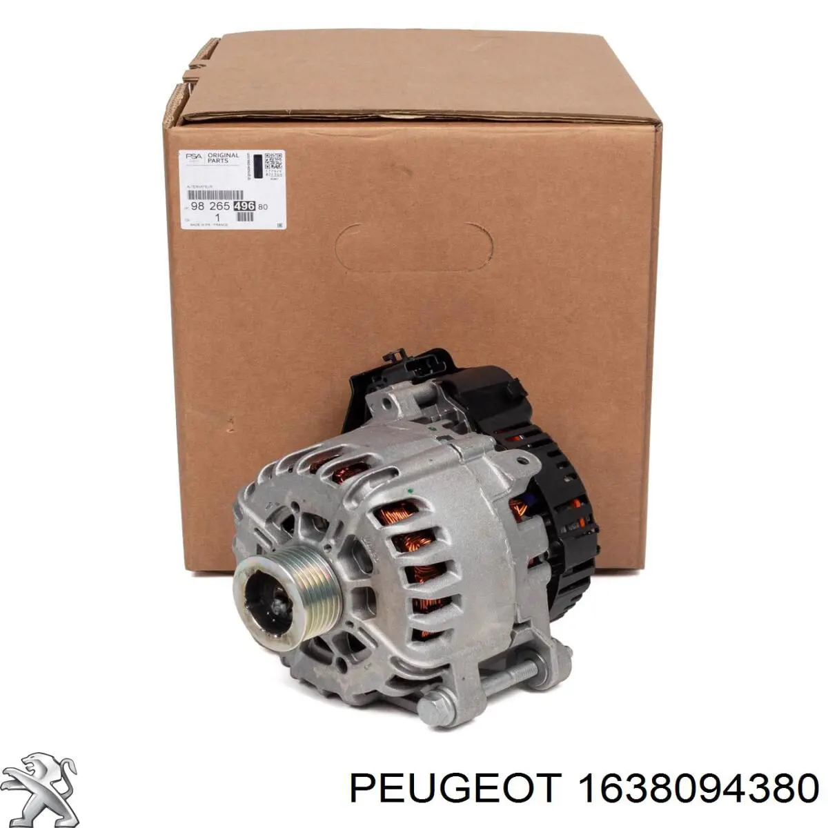 Купить 1638094380 Peugeot/Citroen Генератор
