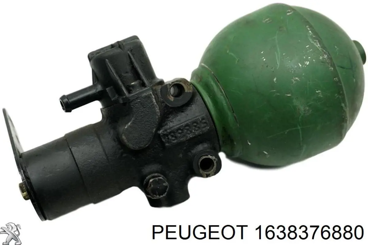 Купить 1638376880 Peugeot/Citroen Гидроаккумулятор системы амортизации задний