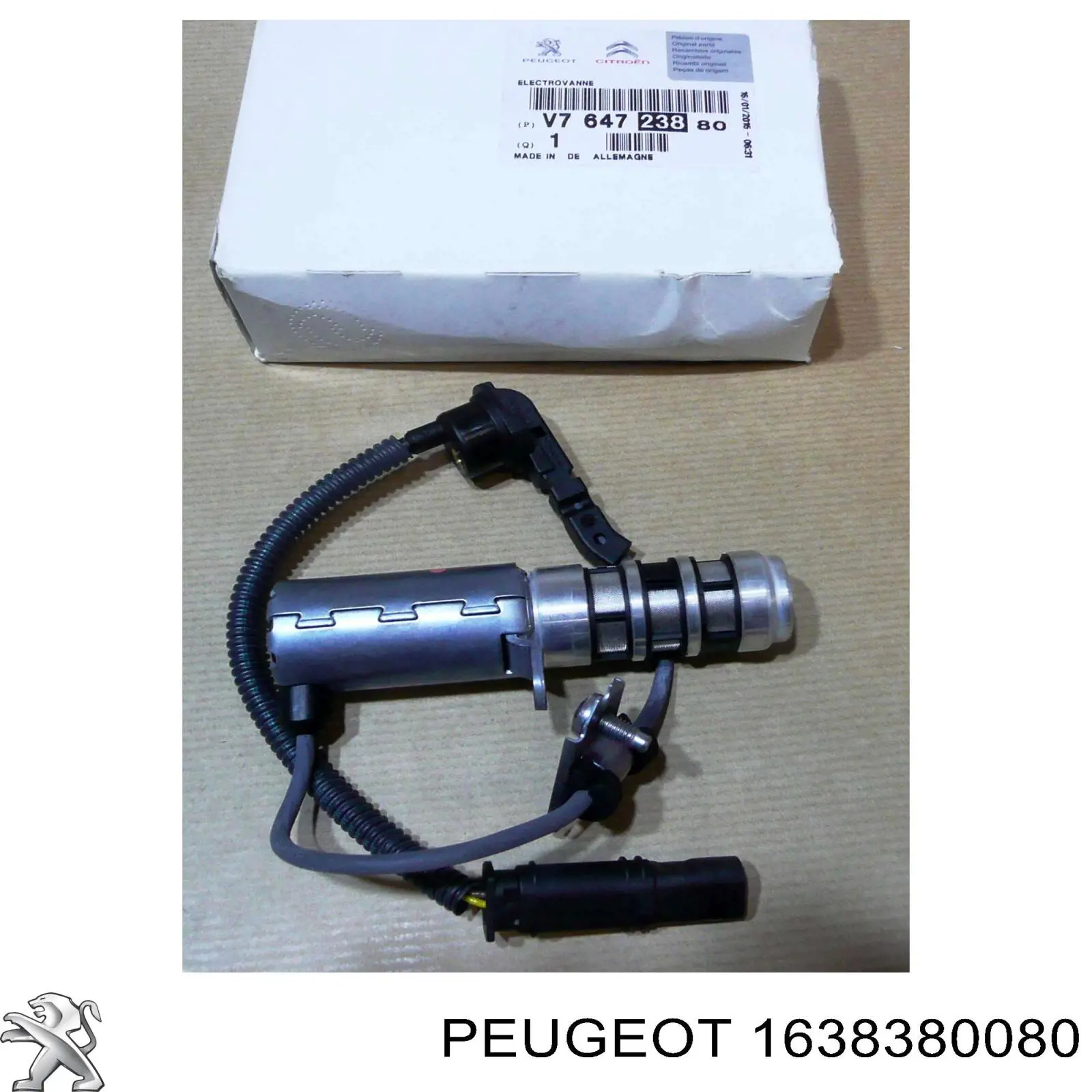 Гидроаккумулятор системы амортизации передний 1638380080 Peugeot/Citroen
