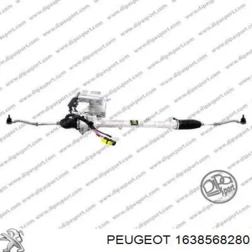 Рулевая рейка 1635510380 Peugeot/Citroen