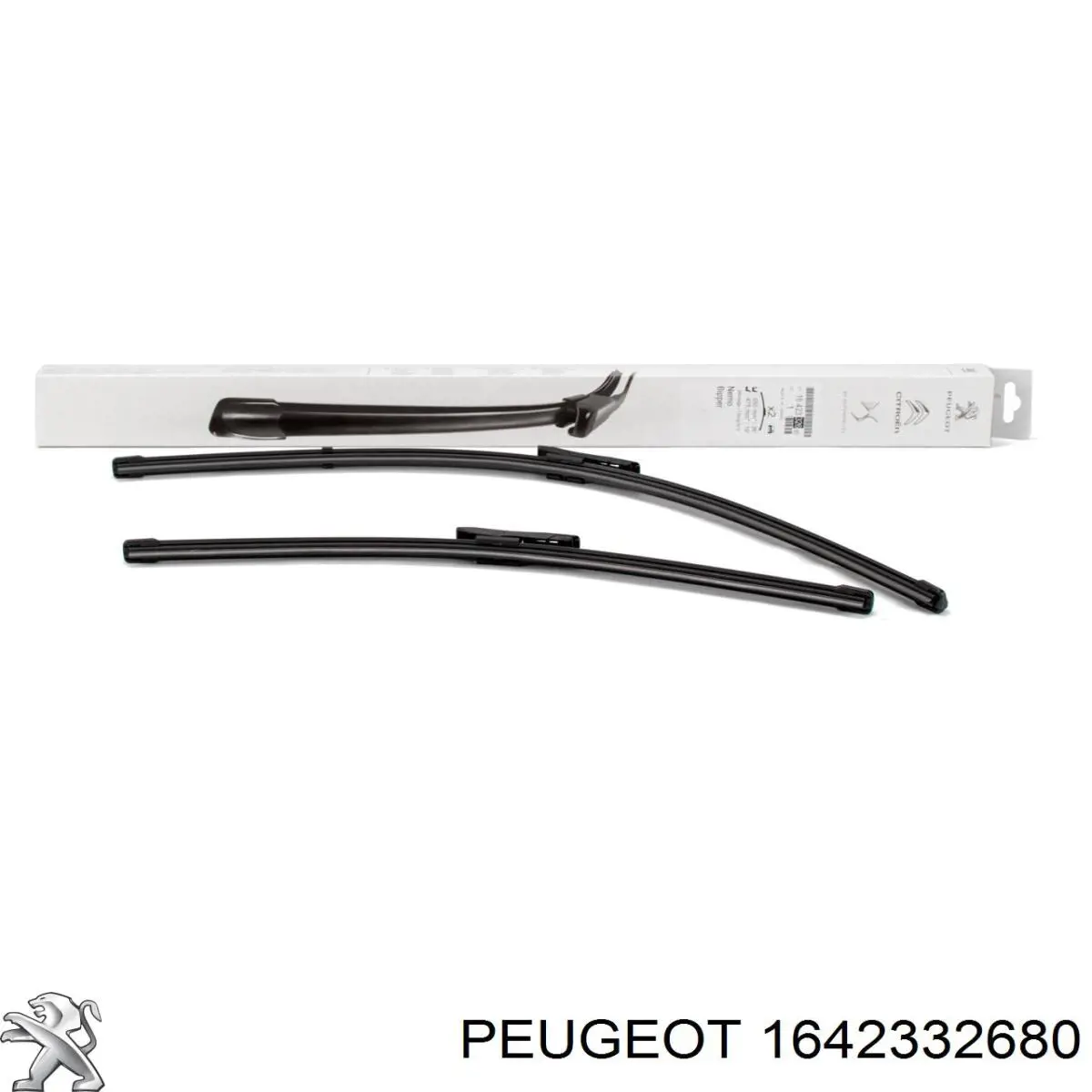 1642332680 Peugeot/Citroen щетка-дворник лобового стекла, комплект из 2 шт.