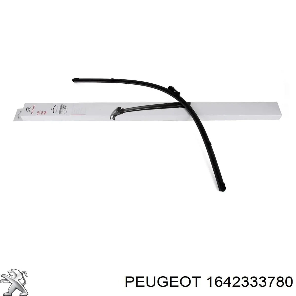 Щетка-дворник лобового стекла водительская Peugeot/Citroen 1642333780