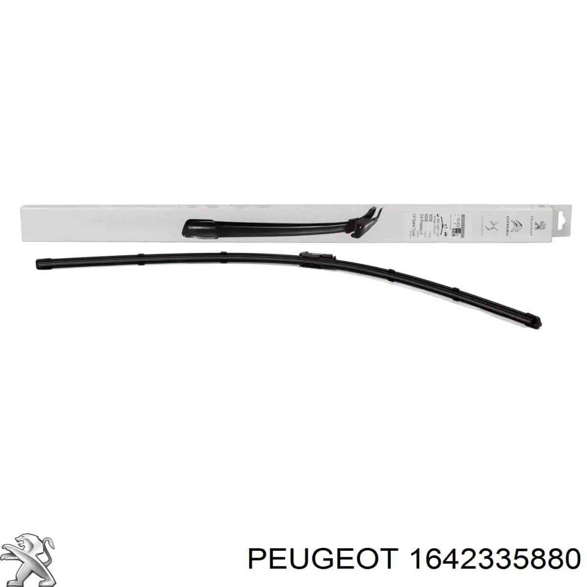 Щетка-дворник лобового стекла водительская Peugeot/Citroen 1642335880