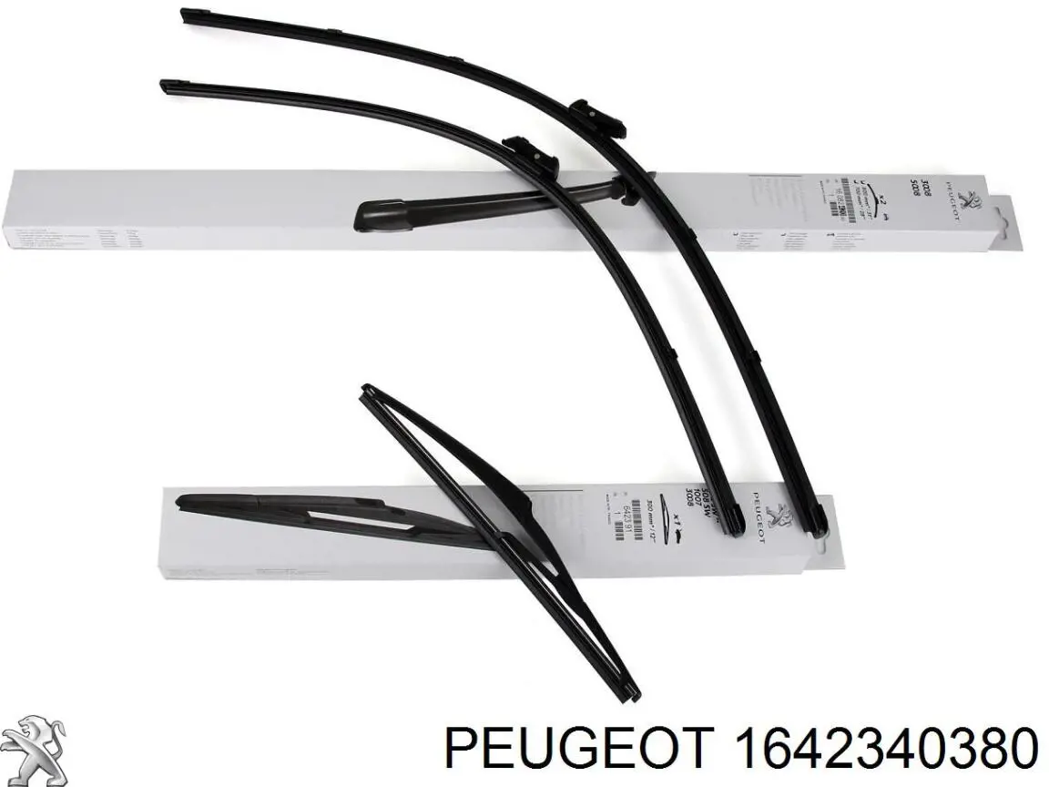 Щетки стеклоочистителя 1642340380 Peugeot/Citroen