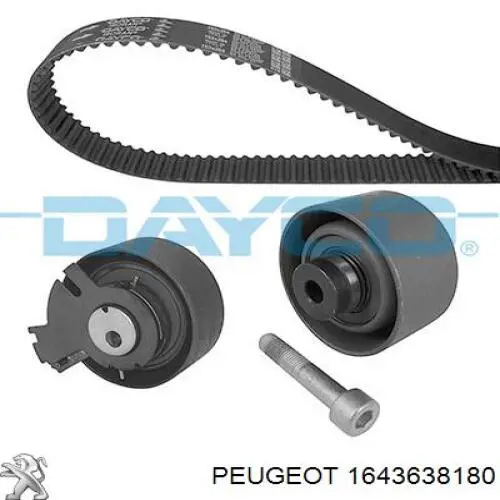 Комплект ремня ГРМ 1643638180 Peugeot/Citroen