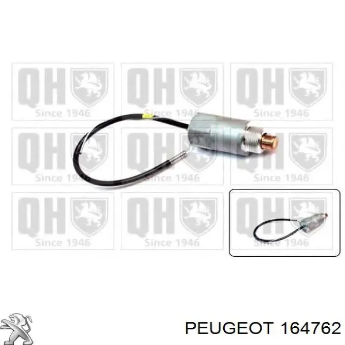 164762 Peugeot/Citroen клапан (регулятор холостого хода)