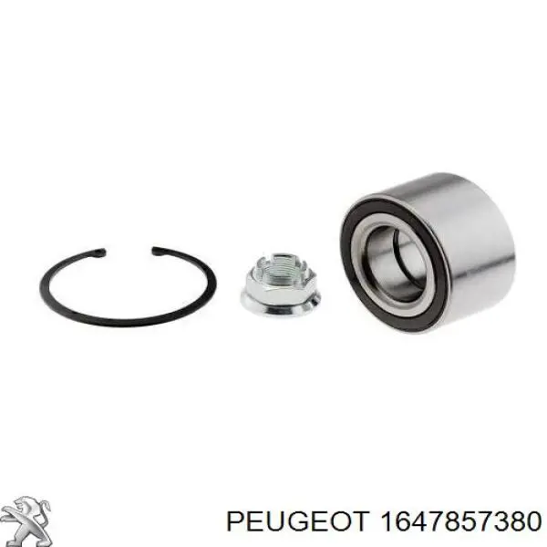 1647857380 Peugeot/Citroen подшипник ступицы передней