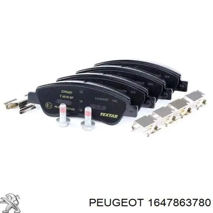 Колодки Peugeot/Citroen 1647863780 цена, от 23.76 USD