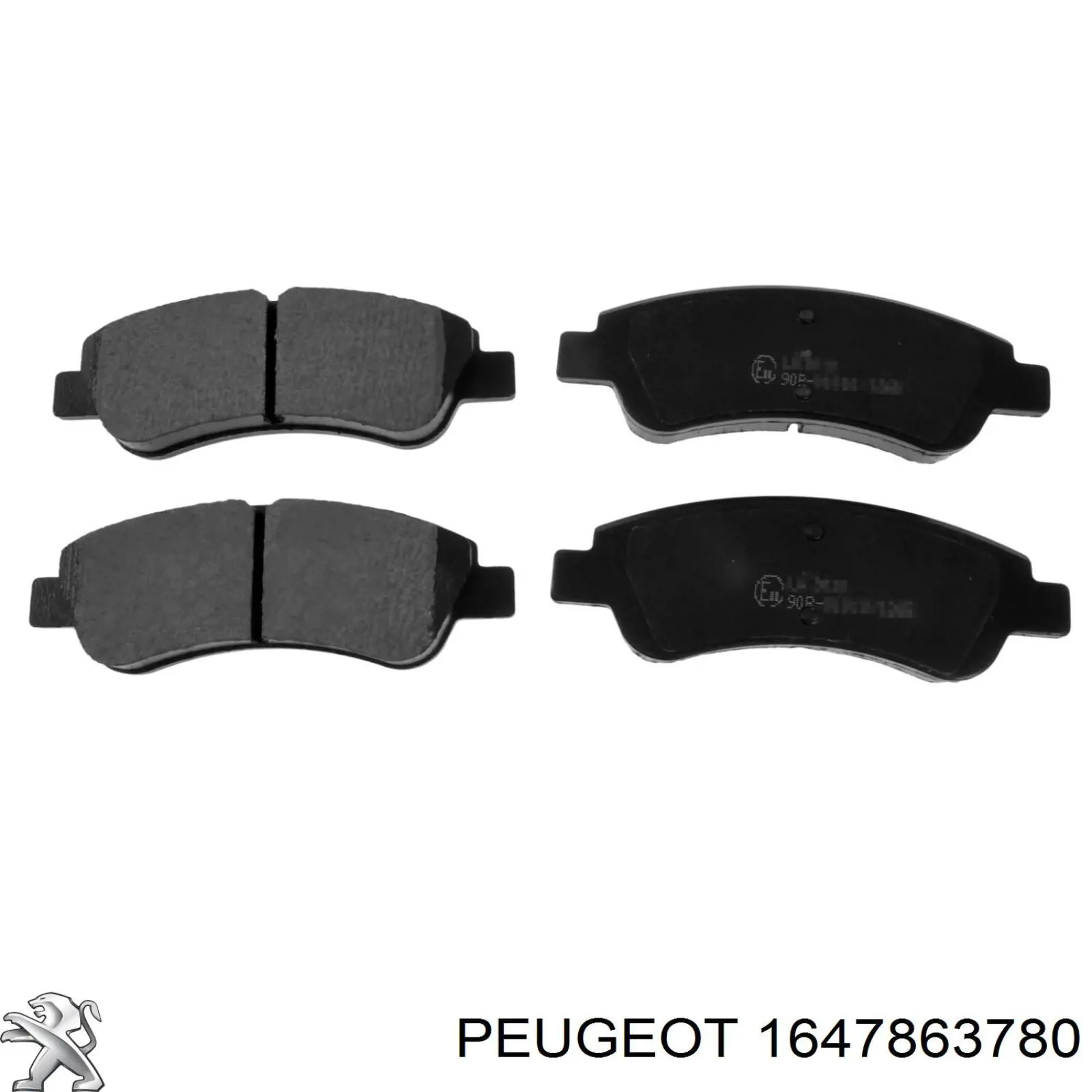 Колодки Peugeot/Citroen 1647863780 цена, от 23.76 USD
