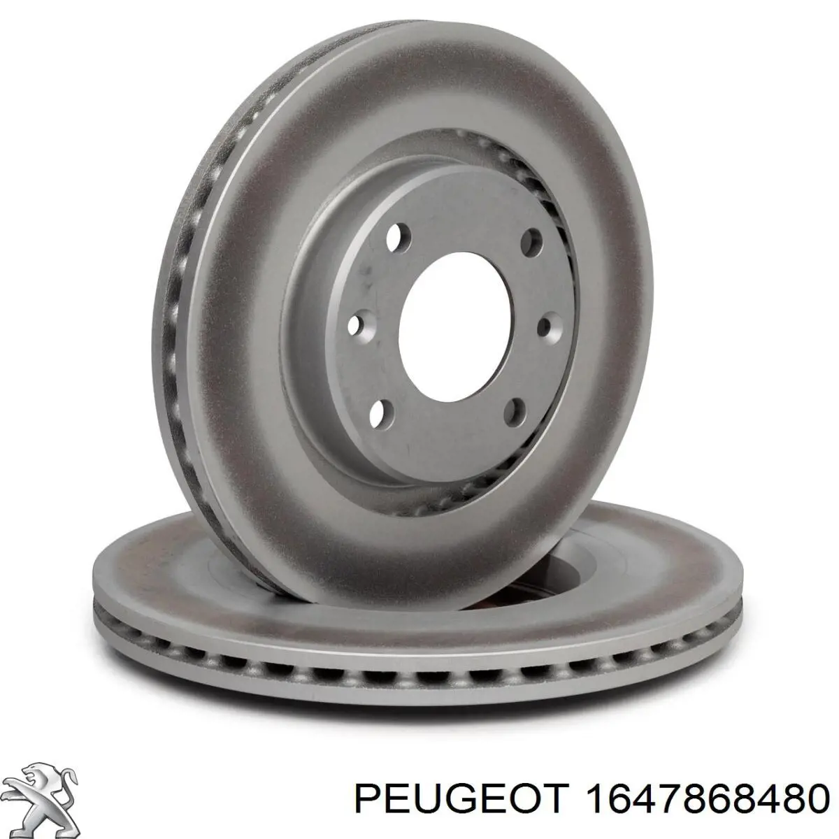 1647868480 Peugeot/Citroen передние тормозные диски