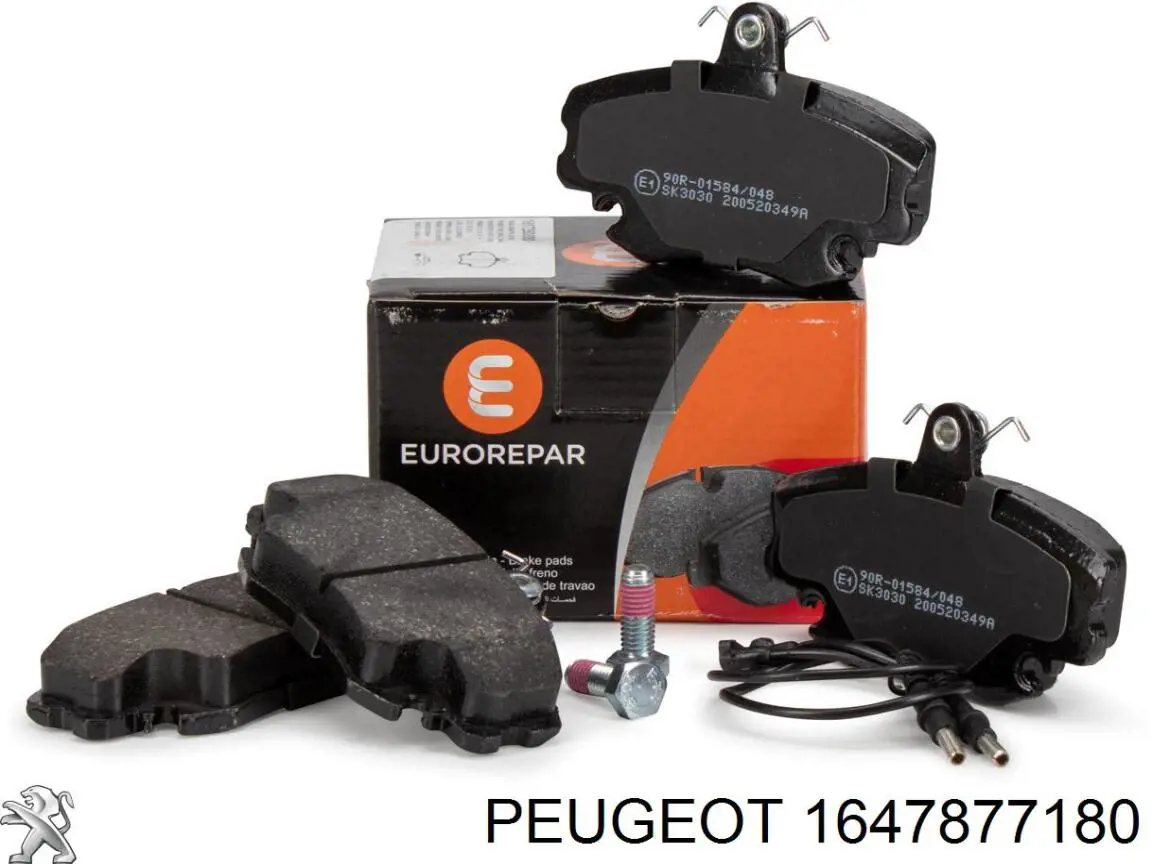 1647877180 Peugeot/Citroen Колодки передние