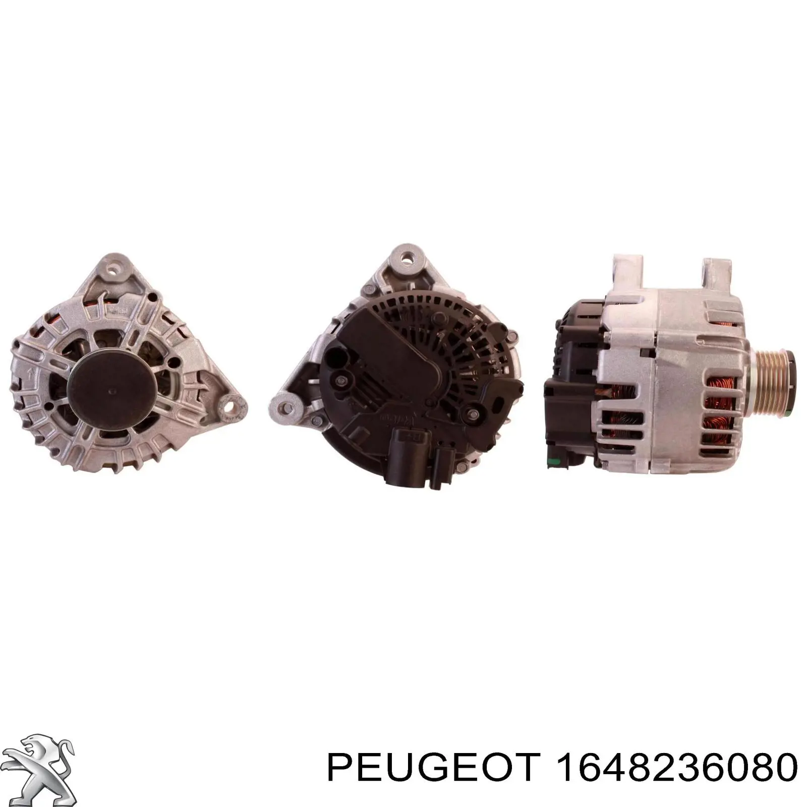 Alternador 1648236080 Peugeot/Citroen