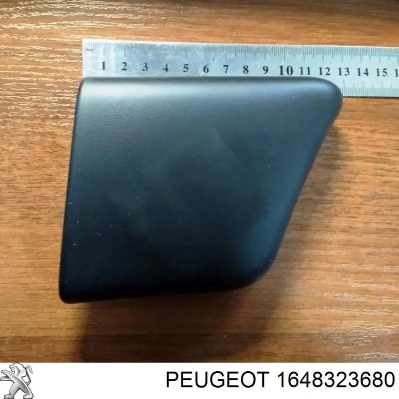 1648323680 Peugeot/Citroen gozno de garra (parte complementar direito superior de fecho da porta traseira batente)