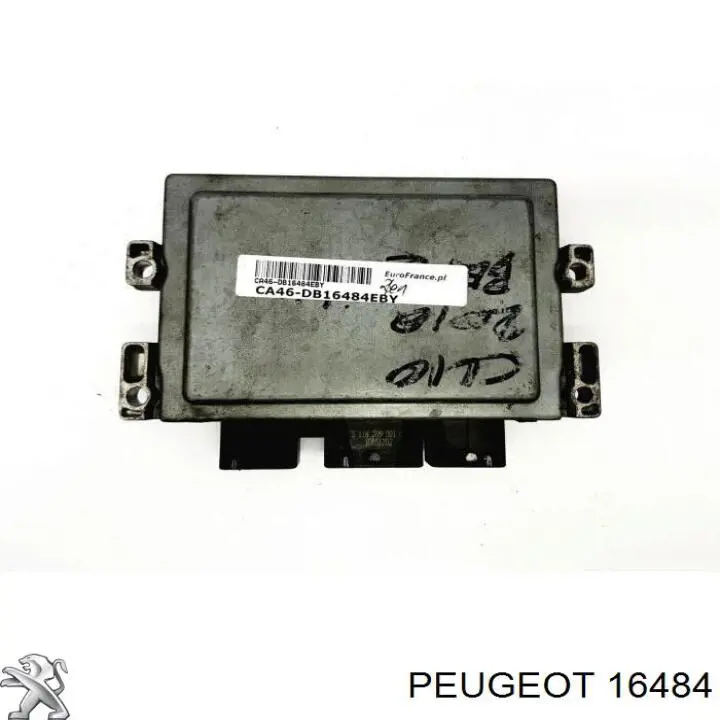 16484 Peugeot/Citroen прокладка натяжителя цепи грм