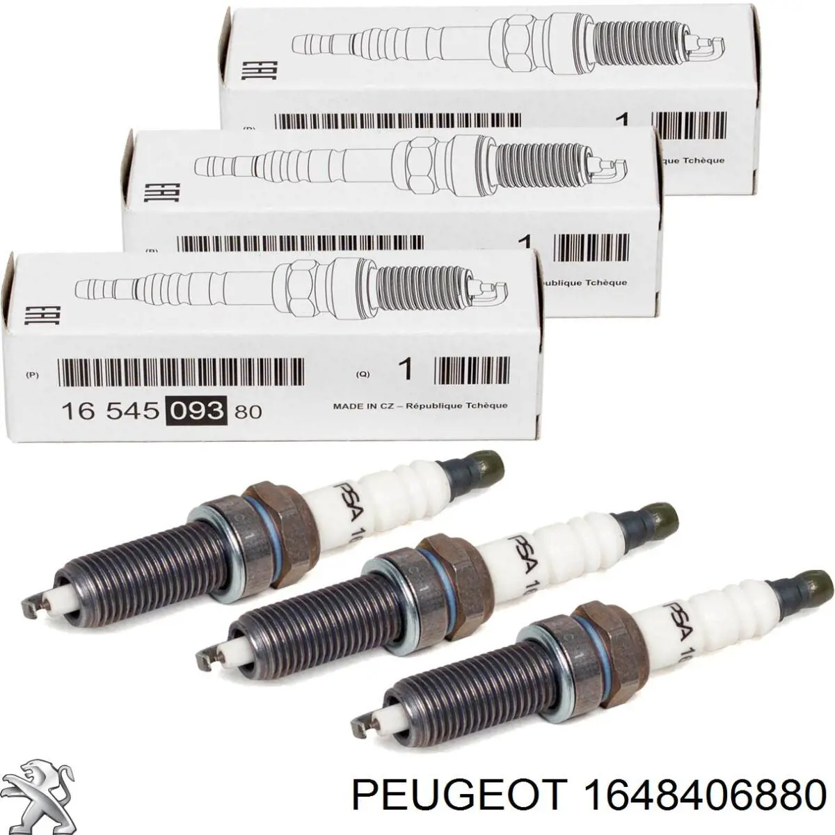 Свеча зажигания Peugeot/Citroen 1648406880 цена, от 11.51 USD