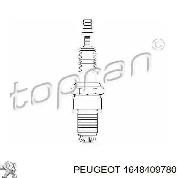 1648409780 Peugeot/Citroen vela de ignição